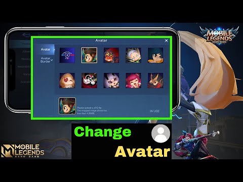 How To Change Avatar in Mobile Legends | Mobile Legends Avatar/Profile Picture Change