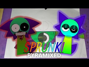 Sprunki Pyramixed Sulfur – Speed Drawing in 4 Phases🚀😄