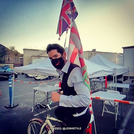 Tom Ellis | A quick tour of my journey to set courtesy of the ever imaginative @joshstyle 😈 | Instagram