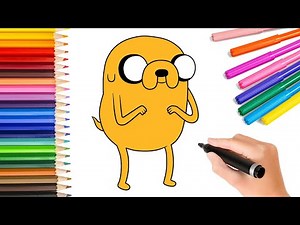 How to Draw Jake - Adventure Time | SO EASY