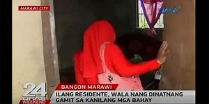 Marawi residents happy to return even to looted homes