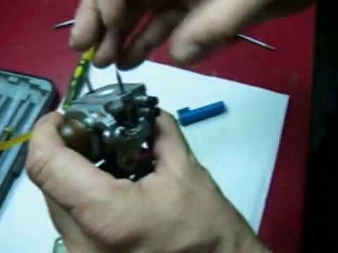 CHAINSAW CARBURETOR, ADJUSTMENT, CLEANING, REPAIR