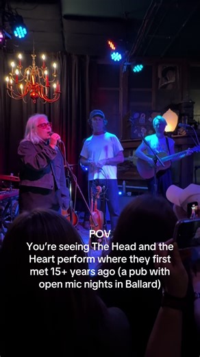 The Head and the Heart at Conor Byrne Pub in Ballard over the weekend was 🤯