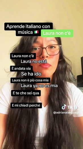 Aprende italiano con música. Aprende verbos y vocabulario en italiano con esta canción famosa #idiomas #italiano #aprenderitaliano #italianlanguage #clasesdeitaliano #cursodeitaliano #languages