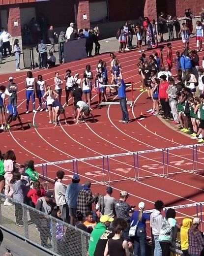 13.94 debut 😮‍💨 #hurdles #trackandfield #milesplit #trackseason #athletics