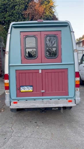 I see ALL kinds of unique builds and this has got to be one of the more unique ones, especially the rear door area. Stay tuned for a video of the interior! MillionMileSprinter.com | Million Mile Sprinter