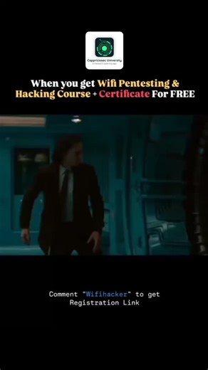 CappricioSec University on Instagram: "🚨 FREE Certified WiFi Pentesting wifi hacking course (தமிழ்) with FREE Certificate! 🔥 💻 Learn real hands-on WiFi hacking using my open-source tool WIFIHacker – No boring theory! 🎯 You’ll master: ✅ Deauth attack (disconnect users) ✅ Fake WiFi spam networks ✅ Captive portal phishing ✅ Kali Linux setup ✅ WiFi adapter config 🎓 Powered by Cappriciosec University – India’s first e-learning platform for ethical hackers! 🎥 Watch now on YouTube: 👉 https://you