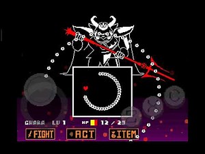 Undertale - Asgore Boss Fight