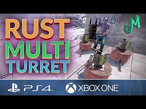 Easy Multi Electric Turret Setup 🛢 Rust Console 🎮 PS4, XBOX