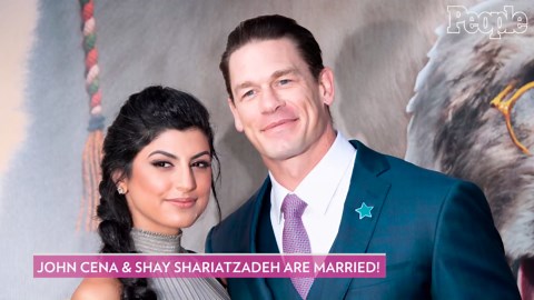 John Cena Marries Girlfriend Shay Shariatzadeh in Florida