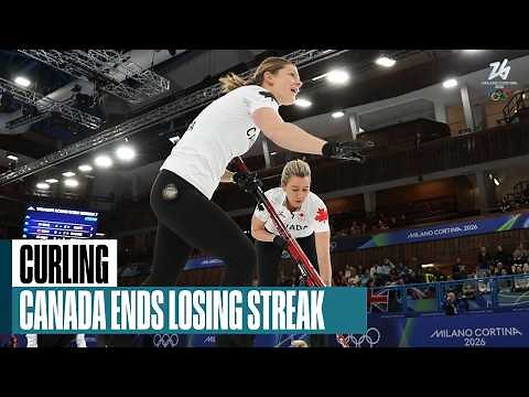 Canada women's curling beats China to snap losing streak