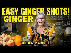 Homemade Ginger Shots | Easy Wellness Recipe