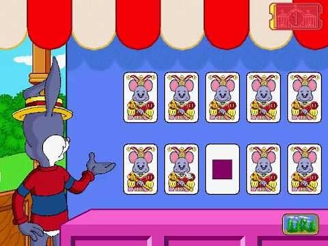 Lapin Malin Maternelle 2 (Reader Rabbit Preschool): Partie 5 (Jeu des Cartes) - Billet 1