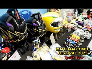 Mitcham Comic Festival - Power Rangers In The UK!