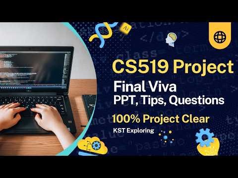 CS519 Final Deliverable & Final Viva Complete Guide | CS519 Project Report, Viva Prep & Tips