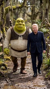 Then & Now: Shrek ❤️🔥 Visuals by @junkboxai | Junkboxai