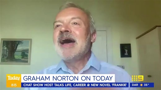 60K views · 714 reactions | Beloved Irish comedian Graham Norton has just released his new novel 'Frankie'!  Sarah caught up with Graham to talk all things life, his amazing career, and his time spent in Australia. #9Today | WATCH LIVE 5.30am | TODAY | Facebook