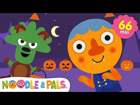 Happy Halloween from Noodle & Pals! | Toddler Spooky Season Party | Songs for Halloween