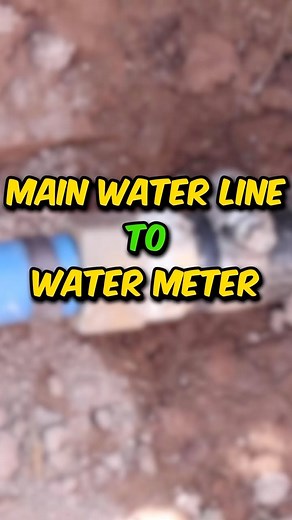 The Excellent Laborer | How To Connect Polyethylene Pipe To PEX - MAIN WATER LINE TO METER! #pex #plumbing | Instagram