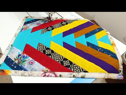 Wonderful Patchwork Pattern You Need to Try! Doormat Making at Home!