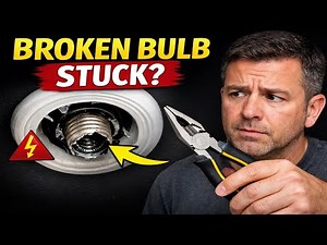 Broken Light Bulb Stuck in Socket? SAFE & EASY Way to Remove It