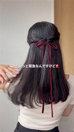【多毛向け】ハーフアップ #ヘアアレンジ #美容