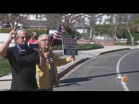 Vice President Kamala Harris Arrives For Weekend In Los Angeles