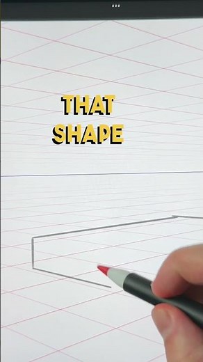 Perspective guide basics on procreate.