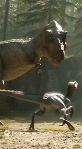 T-Rex vs Raptor: Power vs Intelligence!