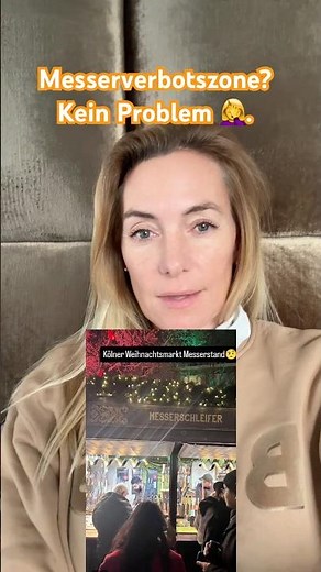 Messer kaufen auf dem Weihnachtsmarkt?#messerverbotszone#Politik#deutschland#afd#cdu#messer#spd#koch