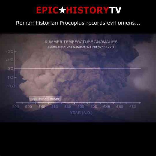 The strange omens Procopius recorded before disaster