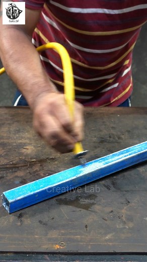 Strip Paint Off Metal Surface #reels #reelsfbvideos #reelstrending #reelsvideo #reelsfb #reels2023 #reelsviral #reelsinstagram #strippaintoffmetal #removepaint #strippaint #diy #crafting #fyp #foryou #foryourpage #4u #creativelab | Creative Lab