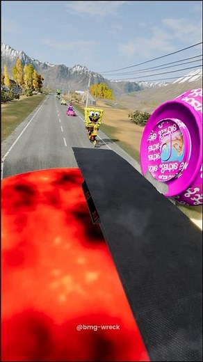 Сrazy Stunts & Insane Cars VS Hulk Hands Bollard Trap! – BeamNG.Drive #000