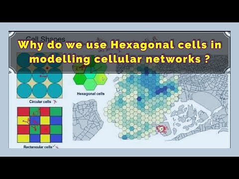Hexagonal Cell Geometry in Wireless Communication