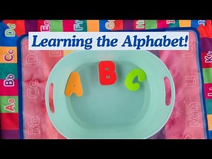 ABC Foam Letters in Water: Learning the Alphabet