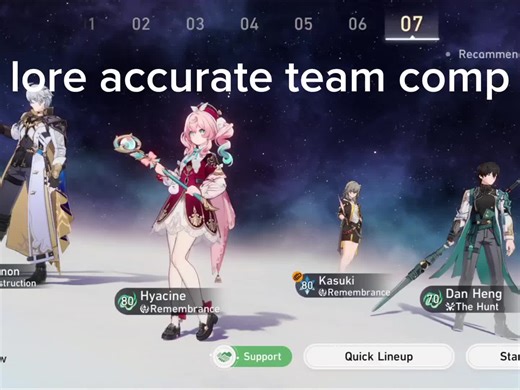 sorry for lack of posts i havent had any motivation and was lwk busy😪😪 anyways this team is lwk fun to play and works lwk well ngl #phainon #fyp #hsr #honkaistarrail #hyacine