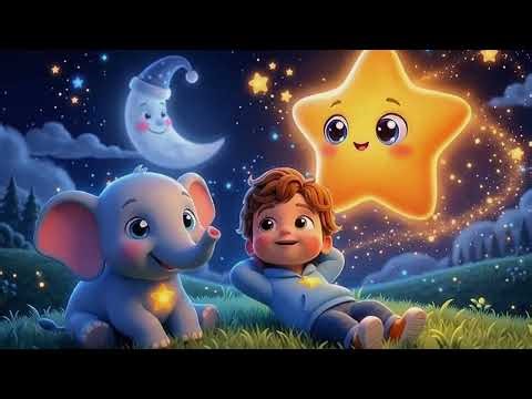 Twinkle Twinkle Little Star - New Version | Nursery Rhymes for Kids & Toddlers | Learning Songs ✨🌙