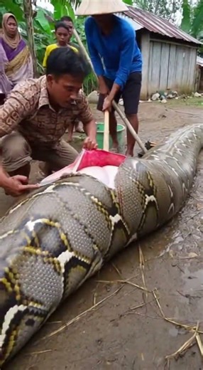 What's REALLY Inside a Python's Stomach?