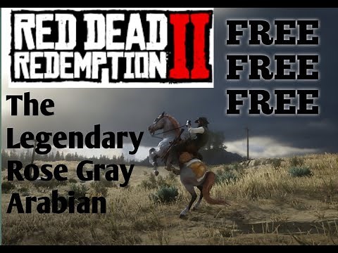 How to get the legendary Rose Gray Arabian | Red dead redemption 2 gameplay