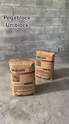 Pegablock UNIBLOCK: El Mortero Ideal para Construcción