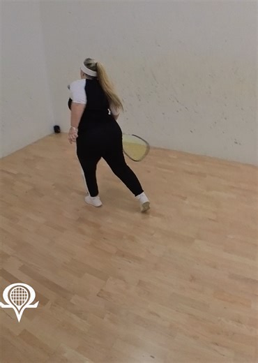 Mom Shows No Mercy in Racquetball Showdown