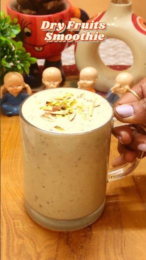Dry Fruits Smoothie Recipe 🥤 | Super Healthy & Energizing Drink | Mom’s Recipes