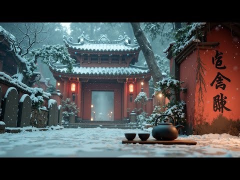 Snowy Temple Melodies ~ Erhu & Guzheng for Deep Winter Spa