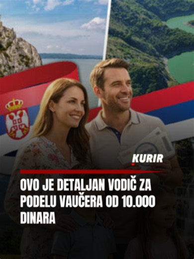 📝 ✈️ Donosimo vam kompletan vodič za vaučere 2026. sa svim detaljima: ko ispunjava uslove, koja je procedura prijave i gde možete provesti svoj odmor. 👉Državni vaučeri mogu se koristiti samo za boravak u prijavljenim i kategorisanim smeštajnim objektima u Srbiji (hoteli, apartmani, seoska turistička domaćinstva i privatne sobe). Važe isključivo za odmor van mesta prebivališta, a studenti ih ne mogu koristiti ni u mestu prebivališta ni u mestu studiranja. Najtraženije destinacije su domaće banj