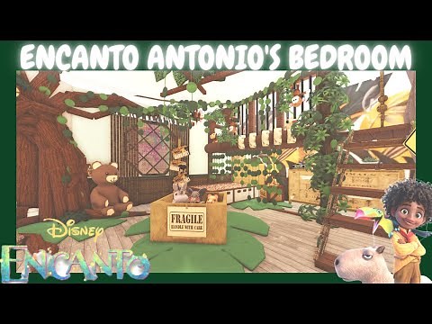 TODDLER TWIN KIDS bedroom idea JUNGLE THEME speedbuild/tour [BLOXBURG, ROBLOX