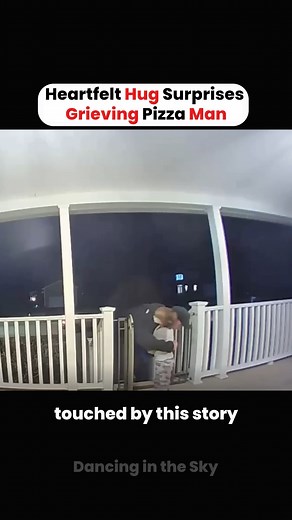 2.4M views · 79K reactions | Toddler's Innocent Hug Heals Grieving Pizza Man ❤️珞 | Dancing in the Sky | Facebook
