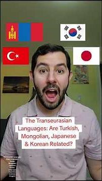 The Transeurasian Languages! #altaic #languages #linguistics #polyglot