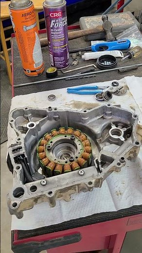 2013 kawasaki teryx 750 oil seal leak.