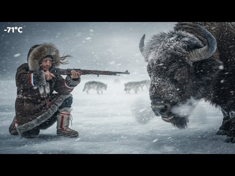 8,200kg Buffalo Hunt in −71°C Yakutia | 87-Year-Old Woman Feeds 200 People | Extreme Survival