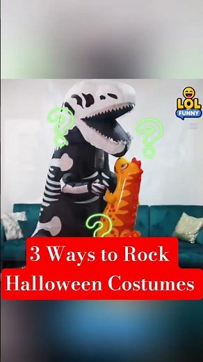 👻✨ Three ways to rock Halloween Costumes